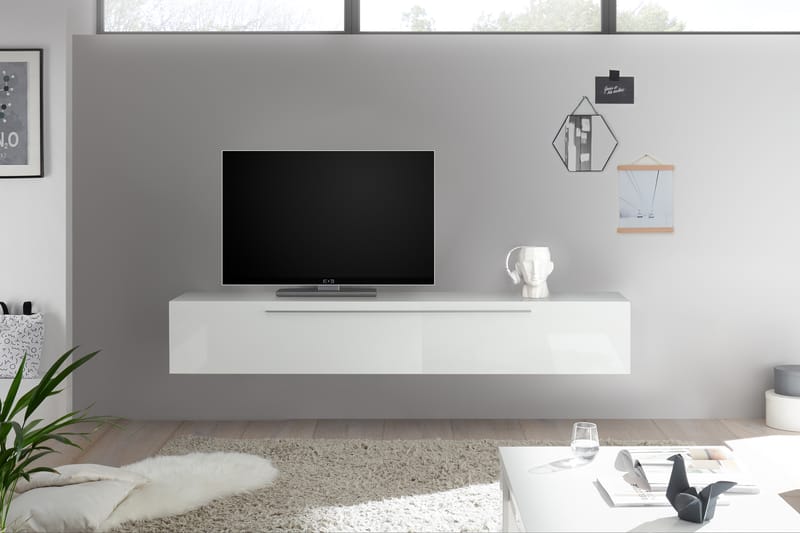 TV-benk Acme 210 cm - Hvit - TV benk & mediabenk