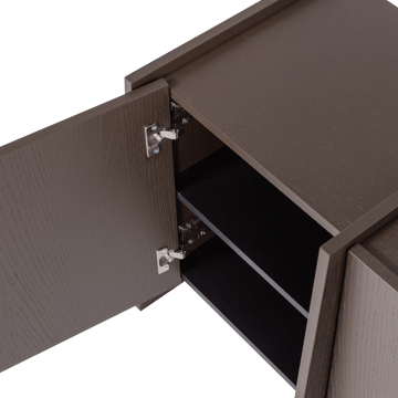 TV-benk Brock 102 cm - Mellombrun - Møbler - TV- & Mediamøbler - TV-skap