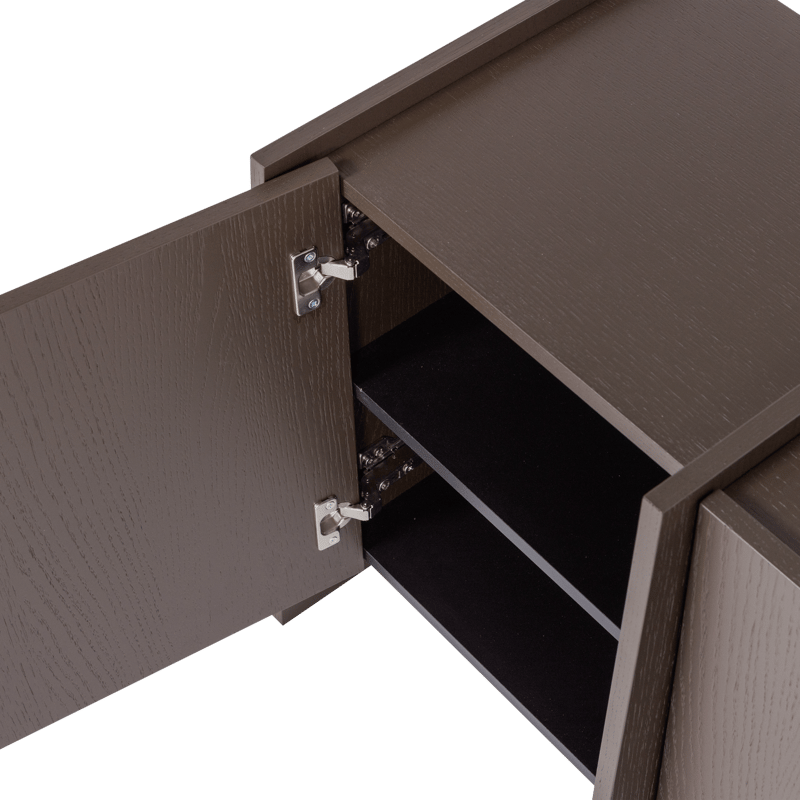 TV-benk Brock 102 cm - Mellombrun - Møbler - TV- & Mediamøbler - TV-skap