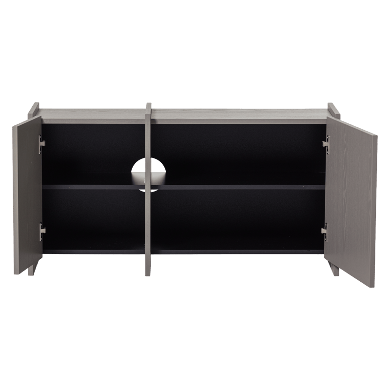 TV-benk Brock 102 cm - Varmgrå - Møbler - TV- & Mediamøbler - TV-skap