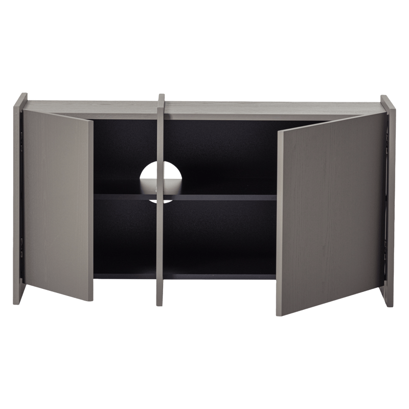 TV-benk Brock 102 cm - Varmgrå - Møbler - TV- & Mediamøbler - TV-skap