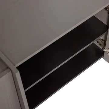 TV-benk Brock 102 cm - Varmgrå - Møbler - TV- & Mediamøbler - TV-skap