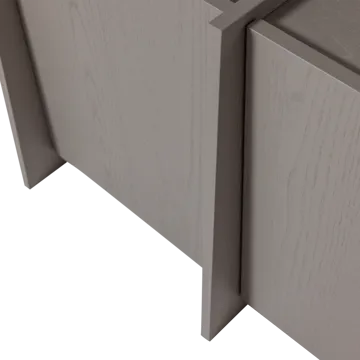 TV-benk Brock 102 cm - Varmgrå - Møbler - TV- & Mediamøbler - TV-skap