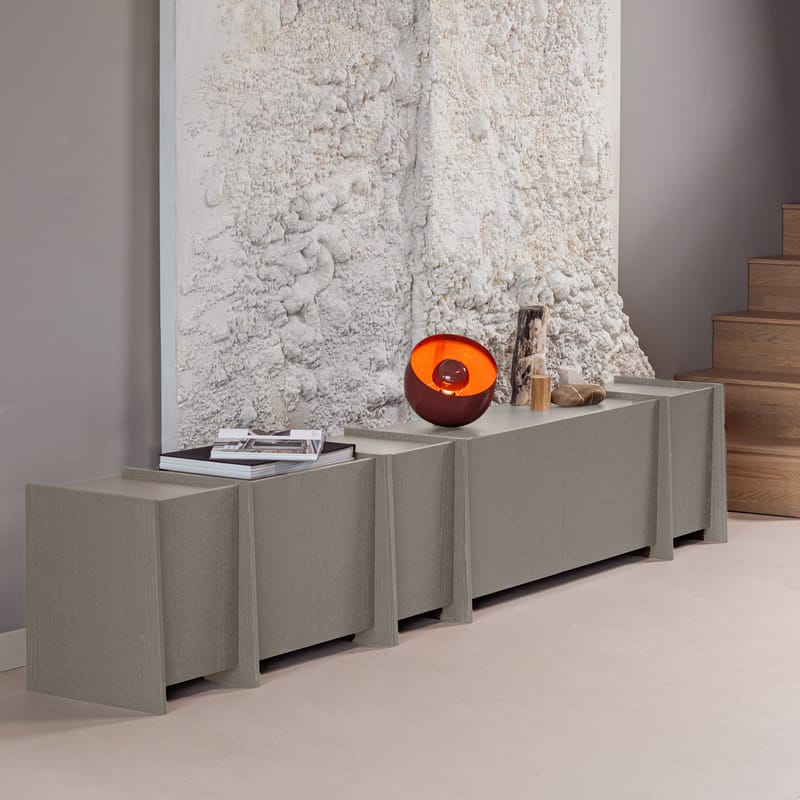 TV-benk Brock 102 cm - Varmgrå - Møbler - TV- & Mediamøbler - TV-skap