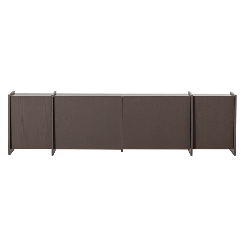 TV-benk Brock 200 cm - Mellombrun - Møbler - TV- & Mediamøbler - TV-skap