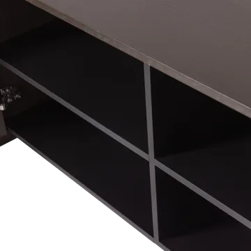TV-benk Brock 200 cm - Mellombrun - Møbler - TV- & Mediamøbler - TV-skap