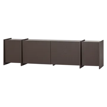 TV-benk Brock 200 cm - Mellombrun - Møbler - TV- & Mediamøbler - TV-skap