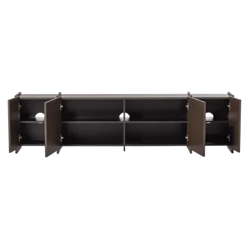TV-benk Brock 200 cm - Mellombrun - Møbler - TV- & Mediamøbler - TV-skap