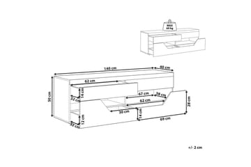 TV-benk Cheval - Møbler - TV- & Mediamøbler - TV benk & mediabenk