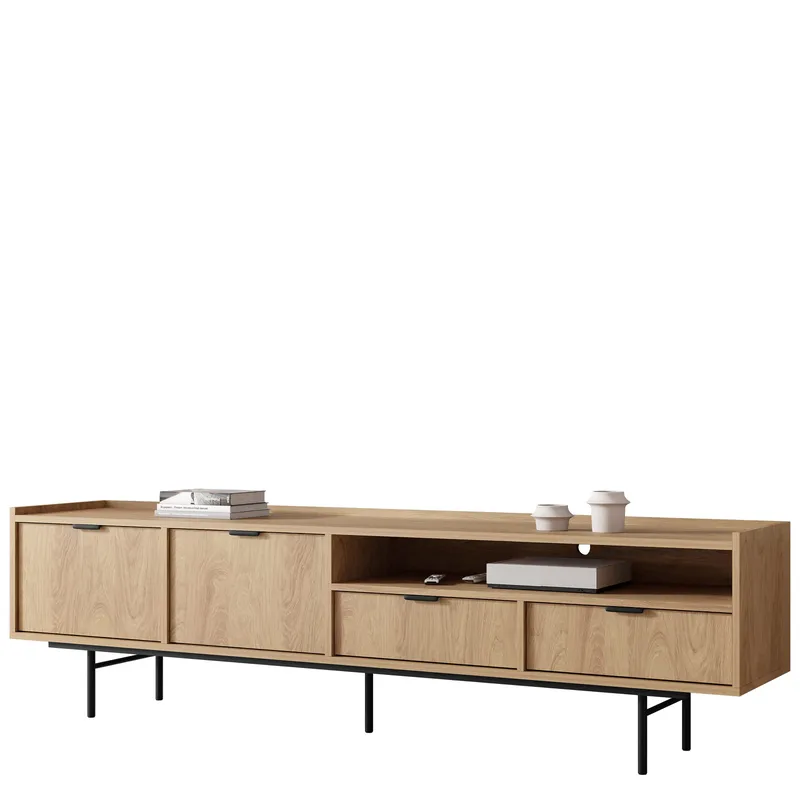 TV-benk Edison Hickory-eik, Hickory-eik