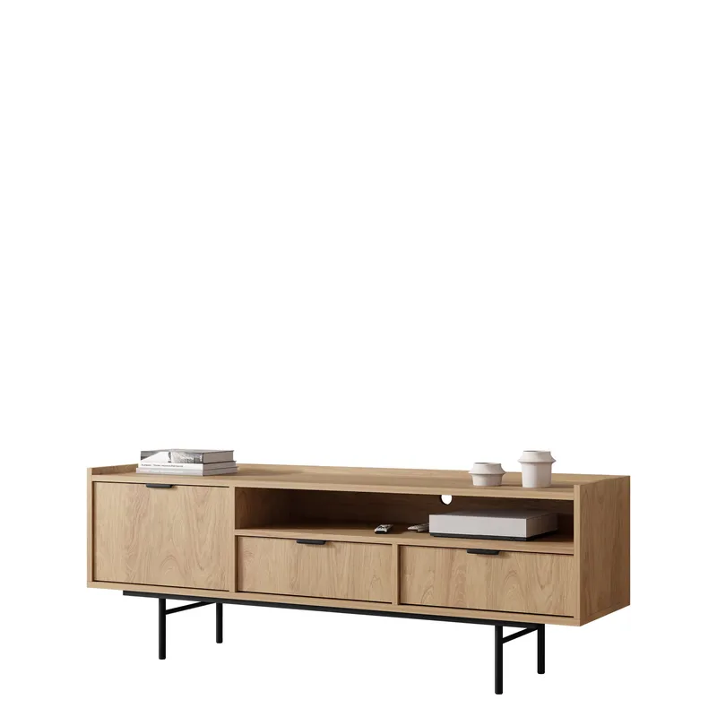 TV-benk Edison Hickory-eik, Hickory-eik