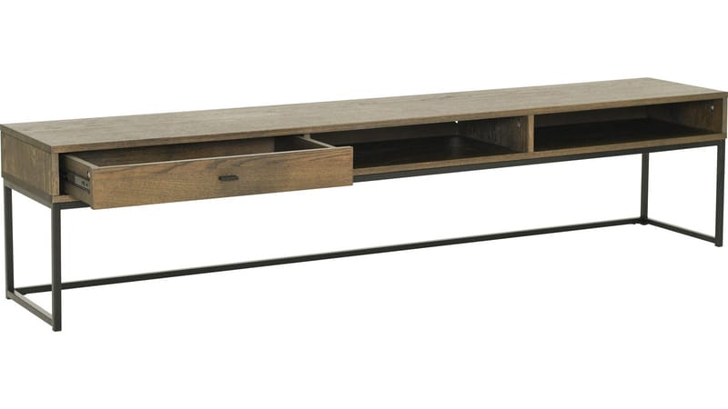 TV-benk Eiknor 180 cm - Brunlakkert eik - Møbler - TV- & Mediamøbler - TV benk & mediabenk