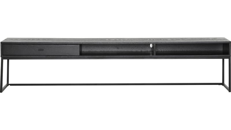 TV-benk Eiknor 180 cm - Svart ask - Møbler - TV- & Mediamøbler - TV benk & mediabenk