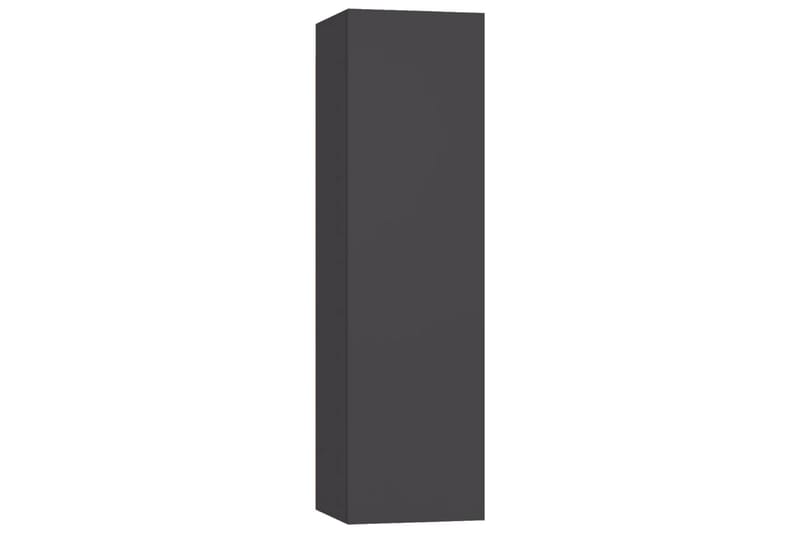 TV-benk grå 30,5x30x110 cm sponplate - Grå - TV benk & mediabenk