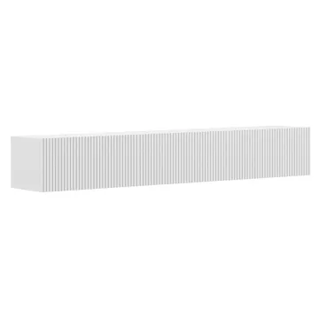 TV-benk Hanah Home Ada (180 x 28,6 x 31,4 cm) Hvit - Hvit - Møbler - TV- & Mediamøbler - TV benk & mediabenk