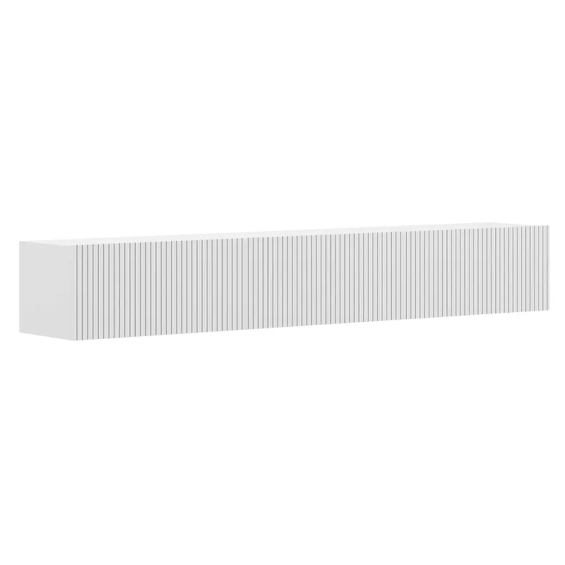 TV-benk Hanah Home Ada (180 x 28,6 x 31,4 cm) Hvit - Hvit - Møbler - TV- & Mediamøbler - TV benk & mediabenk