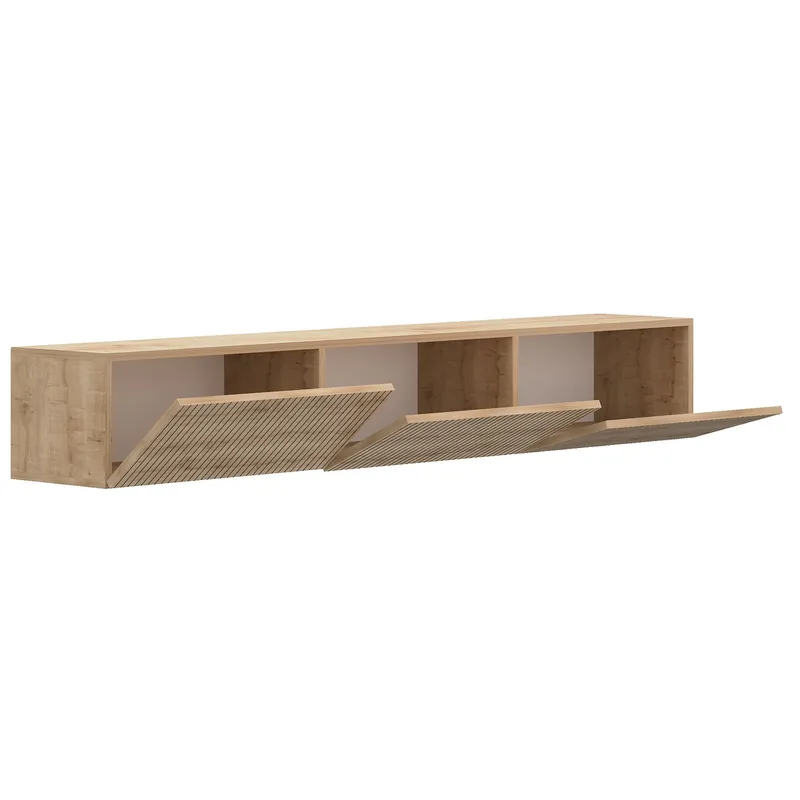 TV-benk Hanah Home Ada (180 x 28,6 x 31,4 cm) Sapphire Oak - Sapphire Oak - Møbler - TV- & Mediamøbler - TV benk & mediabenk