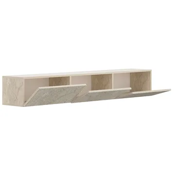 TV-benk Hanah Home Ada (180 x 28,6 x 31,4 cm) Travertin - Travertin - Møbler - TV- & Mediamøbler - TV benk & mediabenk