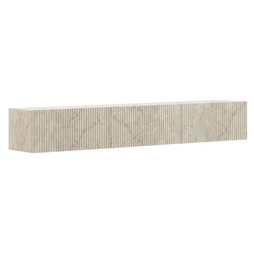 TV-benk Hanah Home Ada (180 x 28,6 x 31,4 cm) Travertin - Travertin - Møbler - TV- & Mediamøbler - TV benk & mediabenk