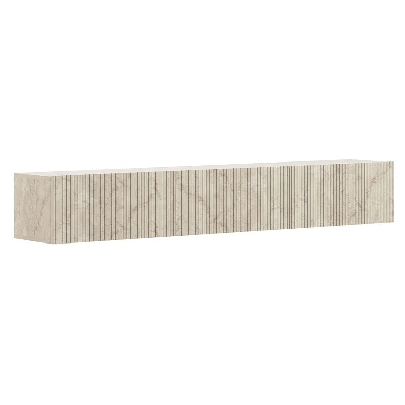 TV-benk Hanah Home Ada (180 x 28,6 x 31,4 cm) Travertin - Travertin - Møbler - TV- & Mediamøbler - TV benk & mediabenk