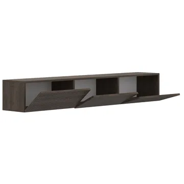 TV-benk Hanah Home Ada (180 x 28,6 x 31,4 cm) Valnøtt - Valnøtt - Møbler - TV- & Mediamøbler - TV benk & mediabenk