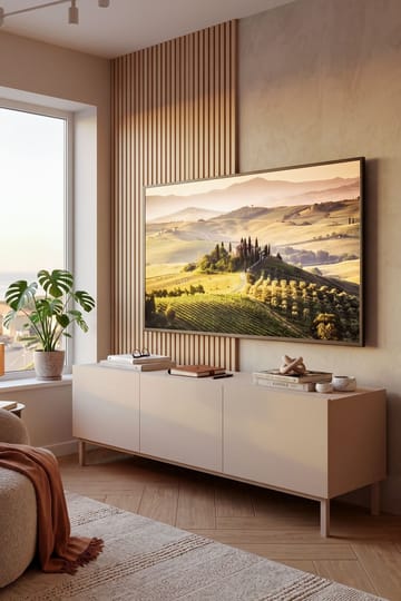 TV-benk Hanah Home Coast (150 x 47,3 x 36,8 cm) Sand - Sand - Møbler - TV- & Mediamøbler - TV benk & mediabenk