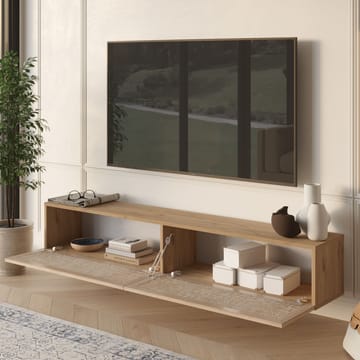 TV-benk Hanah Home Future (180 x 29,6 x 29,8 cm) Eik - Eik - Møbler - TV- & Mediamøbler - TV benk & mediabenk