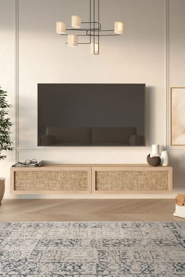 TV-benk Hanah Home Future (180 x 29,6 x 29,8 cm) Eik - Eik - Møbler - TV- & Mediamøbler - TV benk & mediabenk