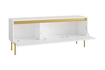 TV-benk Hollander 150 cm - Svart/Gull - Møbler - TV- & Mediamøbler - TV benk & mediabenk