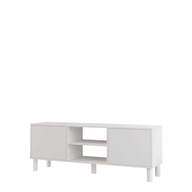 TV-benk Homitis Alston (160 x 59,1 x 40 cm) Hvit