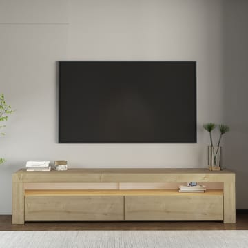 TV-benk Homitis Bati (150 x 46,8 x 36,8 cm) Sapphire Oak - Møbler - TV- & Mediamøbler - TV benk & mediabenk