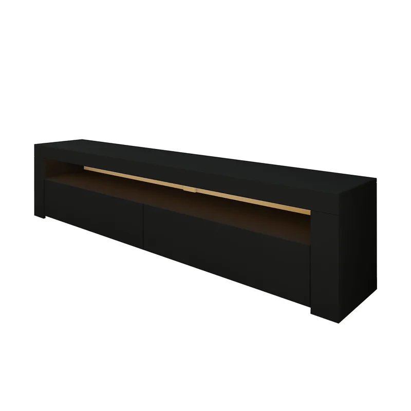 TV-benk Homitis Bati (150 x 46,8 x 36,8 cm) Svart