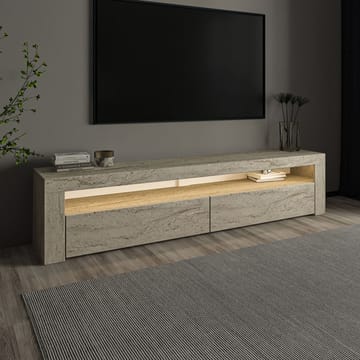 TV-benk Homitis Bati (150 x 46,8 x 36,8 cm) Travertin - Møbler - TV- & Mediamøbler - TV benk & mediabenk