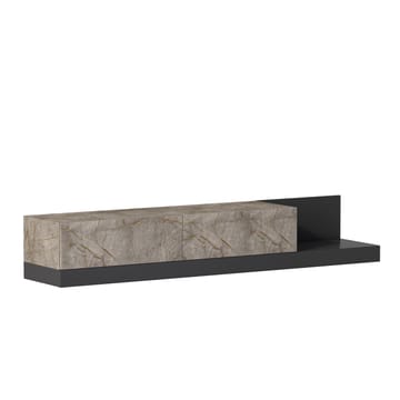 TV-benk Homitis Major (180 x 30 x 37 cm) Gordion marmor antrasitt - Gordion Marble/Anthracite - Møbler - TV- & Mediamøbler - TV benk & mediabenk