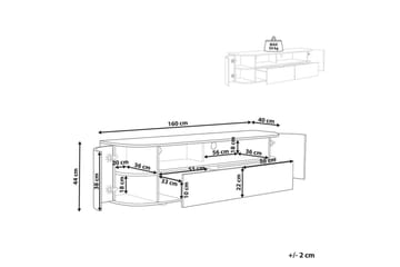 TV-benk Jerome - Møbler - TV- & Mediamøbler - TV benk & mediabenk