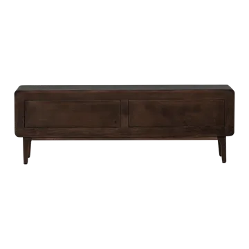 TV-benk Liya 150 cm - Mørkebrun - Møbler - TV- & Mediamøbler - TV benk & mediabenk