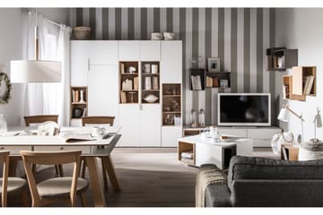 4YOU Mediabenk 187 cm Hvit - VOX - Møbler - TV- & Mediamøbler - TV benk & mediabenk