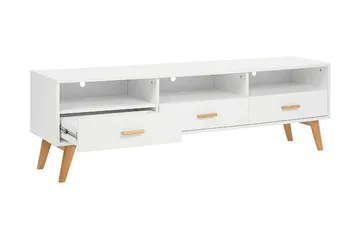 Alfambra TV-Benk 180 cm - Hvit - Møbler - TV- & Mediamøbler - TV benk & mediabenk