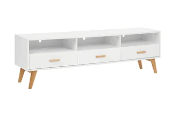 Alfambra TV-Benk 180 cm - Hvit - Møbler - TV- & Mediamøbler - TV benk & mediabenk