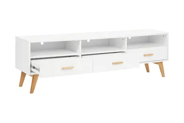 Alfambra TV-Benk 180 cm - Hvit - Møbler - TV- & Mediamøbler - TV benk & mediabenk