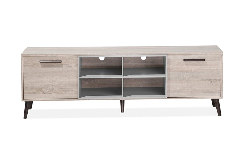 Alloa Tv-Benk 40x180 Cm - Svart - Møbler - TV- & Mediamøbler - TV benk & mediabenk