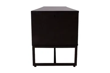 Amsterdam TV-nivå 160 cm Eik/Svart - Møbler - TV- & Mediamøbler - TV benk & mediabenk