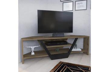 Andifli Tv-benk 120x36,8 cm - Brun - Møbler - TV- & Mediamøbler - TV benk & mediabenk