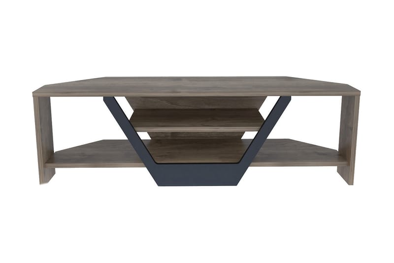 Andifli Tv-benk 120x36,8 cm - Brun - Møbler - TV- & Mediamøbler - TV benk & mediabenk