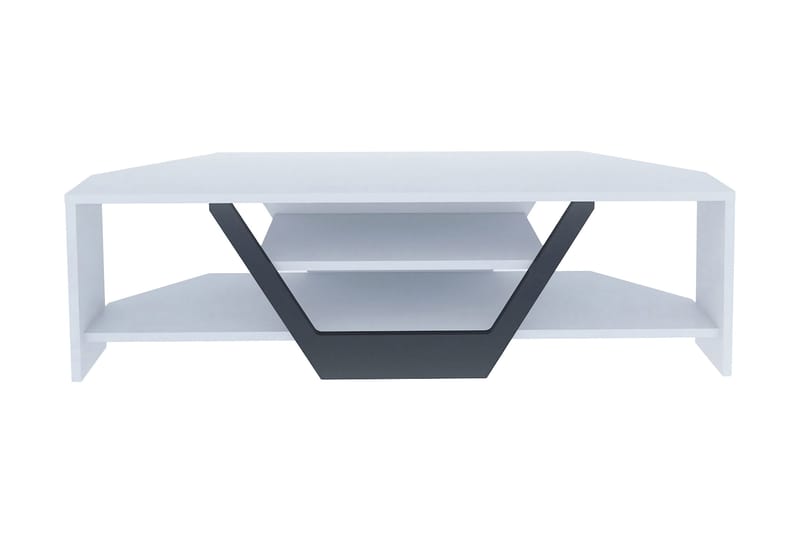 Andifli Tv-benk 120x36,8 cm - Hvit - Møbler - TV- & Mediamøbler - TV benk & mediabenk