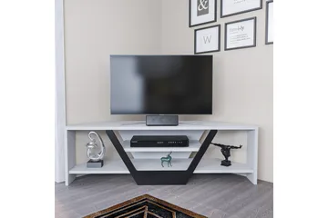 Andifli Tv-benk 120x36,8 cm - Hvit - Møbler - TV- & Mediamøbler - TV benk & mediabenk