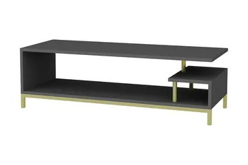 Andifli Tv-benk 120x37,6 cm - Gull - Møbler - TV- & Mediamøbler - TV benk & mediabenk