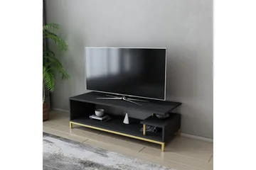 Andifli Tv-benk 120x37,6 cm - Gull - Møbler - TV- & Mediamøbler - TV benk & mediabenk