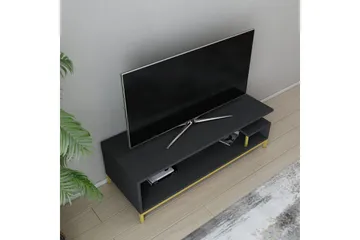 Andifli Tv-benk 120x37,6 cm - Gull - Møbler - TV- & Mediamøbler - TV benk & mediabenk