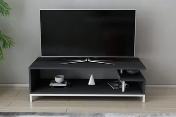 Andifli Tv-benk 120x37,6 cm - Hvit - Møbler - TV- & Mediamøbler - TV benk & mediabenk